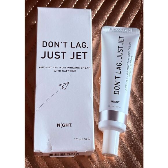 NIGHT SKINCARE - NWTIB - Don't Lag - Just Jet. Anti-Jet Lag Moisturizing Cream - Picture 8 of 11
